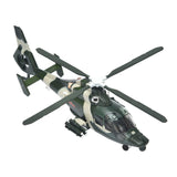 Maxbell 1:100 Z-9 Helicopter Model Retro Fighter Model for Office Bedroom TV Cabinet