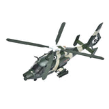 Maxbell 1:100 Z-9 Helicopter Model Retro Fighter Model for Office Bedroom TV Cabinet