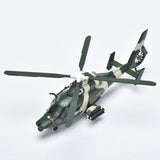 Maxbell 1:100 Z-9 Helicopter Model Retro Fighter Model for Office Bedroom TV Cabinet