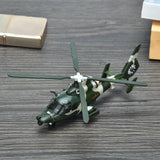Maxbell 1:100 Z-9 Helicopter Model Retro Fighter Model for Office Bedroom TV Cabinet