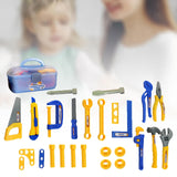 Maxbell 28 Pieces Kids Tool Set for Kids Boys Girl Ages 3+ Repair Tools Pretend Play