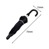 Maxbell Dollhouse Miniature Umbrella 1/12 Scale Decorative Accessories Doll Umbrella