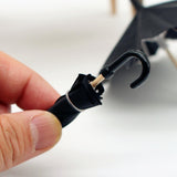 Maxbell Dollhouse Miniature Umbrella 1/12 Scale Decorative Accessories Doll Umbrella