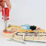 Maxbell Wood Screwdriver Busy Board Montessori Educational Toy for Kids Holiday Gift Digger