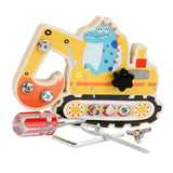 Maxbell Wood Screwdriver Busy Board Montessori Educational Toy for Kids Holiday Gift Digger