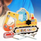 Maxbell Wood Screwdriver Busy Board Montessori Educational Toy for Kids Holiday Gift Digger