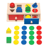 Baby Toy Educational Montessori Object Boxes for Training Interaction Birthday