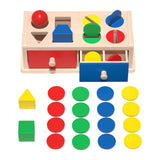 Baby Toy Educational Montessori Object Boxes for Training Interaction Birthday