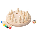 Memory Chess Game Game Practicing Learning Toy Teaching Aids Montessori Toy