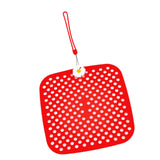 Maxbell Shoe Charm Organizer Decorative Charms Hanging Roll Bag for Closet Dorm red