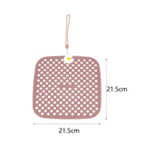 Maxbell Shoe Charm Organizer Decorative Charms Hanging Roll Bag for Closet Dorm Pink