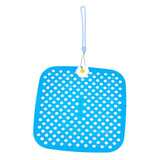 Maxbell Shoe Charm Organizer Decorative Charms Hanging Roll Bag for Closet Dorm blue
