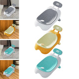 Bath Tub for Infant Non Slip Foldable Bath Support for Indoor Home Bathroom gray