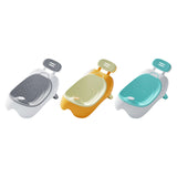 Bath Tub for Infant Non Slip Foldable Bath Support for Indoor Home Bathroom gray