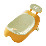 Bath Tub for Infant Non Slip Foldable Bath Support for Indoor Home Bathroom yellow