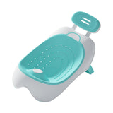 Bath Tub for Infant Non Slip Foldable Bath Support for Indoor Home Bathroom blue