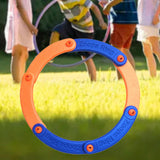 Maxbell Flying Disc Toy Colorful Foldable for Outdoor Playing Beach Teaching