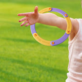 Maxbell Flying Disc Toy Colorful Foldable for Outdoor Playing Beach Teaching
