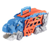 Transforming Dinosaur Truck Funny Interactive for Boys Girls Ages 3 Year Old blue with 3 car