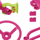 4x Playground Accessories Pink Outdoor Playground Accessories for Backyard