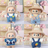 Mini 6 inch Doll Clothes Hat Doll Clothes for Age 5-7 8-10 Kids Pendant Doll