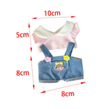 Mini 6 inch Doll Clothes Hat Doll Clothes for Age 5-7 8-10 Kids Pendant Doll