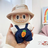 Mini 6 inch Doll Clothes Hat Doll Clothes for Age 5-7 8-10 Kids Pendant Doll