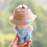 Mini 6 inch Doll Clothes Hat Doll Clothes for Age 5-7 8-10 Kids Pendant Doll