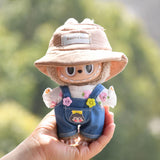 Mini 6 inch Doll Clothes Hat Doll Clothes for Age 5-7 8-10 Kids Pendant Doll