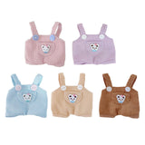 Maxbell Dolls Suspender Pants Doll Clothes for 15cm Dolls Boys Dolls Halloween Gifts Pink