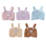 Maxbell Dolls Suspender Pants Doll Clothes for 15cm Dolls Boys Dolls Halloween Gifts Pink