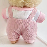 Maxbell Dolls Suspender Pants Doll Clothes for 15cm Dolls Boys Dolls Halloween Gifts Pink