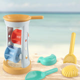Maxbell 5 Pieces Kids Beach Sand Toy Colorful Sandbox Toy for Birthday Outdoor Beach