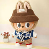 Plush Doll Clothes Set Dress up for Little Girls Movie Doll Clothes Hat