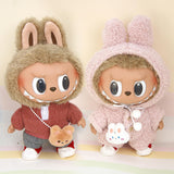 Plush Doll Clothes Set Dress up for Little Girls Movie Doll Clothes Knitting Pullover