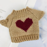 Maxbell 38cm Doll Clothes Dress up Cute Doll Clothes Suit for Party Ages 5 6 7 8 9 10 Brown Knitting