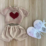 Maxbell 38cm Doll Clothes Dress up Cute Doll Clothes Suit for Party Ages 5 6 7 8 9 10 Brown Knitting