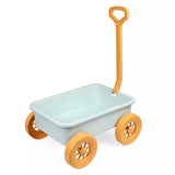 Maxbell Toddlers Beach Playing Set Pretend Play Wagon Beach Sand Toys Set for Park blue car