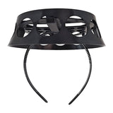 Maxbell 4xGraduation Hat Headband Hair Hoop Hat Band for Photo Props Dress up Ceremony