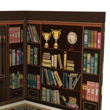 Maxbell 1/6 Scale Backdrop Storage Display for Action Figures Mini Diecast Car Dolls Book room