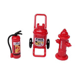 Maxbell 3x 1:12 Dollhouse Fire Accessories Simulated extinguisher Fire Hydrant