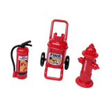 Maxbell 3x 1:12 Dollhouse Fire Accessories Simulated extinguisher Fire Hydrant
