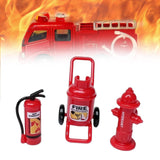 Maxbell 3x 1:12 Dollhouse Fire Accessories Simulated extinguisher Fire Hydrant