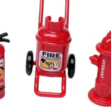 Maxbell 3x 1:12 Dollhouse Fire Accessories Simulated extinguisher Fire Hydrant