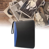 Maxbell 9 Pocket Waterproof Trading Picture Binder for Football Play Cards Gaming Cards dark blue