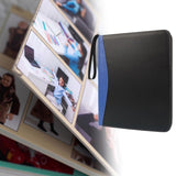 Maxbell 9 Pocket Waterproof Trading Picture Binder for Football Play Cards Gaming Cards dark blue