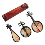 Maxbell 1:12 1:6 Dollhouse Miniature Musical Instrument for Home Living Room Bedroom Guzheng