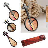 Maxbell 1:12 1:6 Dollhouse Miniature Musical Instrument for Home Living Room Bedroom Guzheng