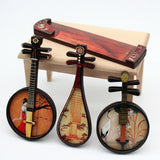 Maxbell 1:12 1:6 Dollhouse Miniature Musical Instrument for Home Living Room Bedroom Guzheng