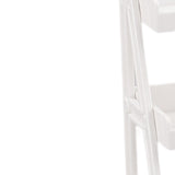 Maxbell 1/12 Miniature Plant Stand with Drawer for Dollhouse 6 inch BJD Doll Diorama white